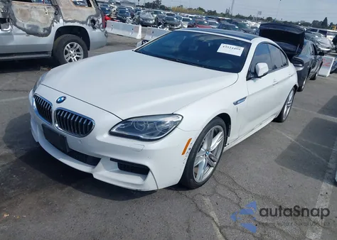 2016 BMW 640I Gran Coupe from USA, damaged, VIN WBA6D0C51GD927465
